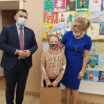 Rozdanie nagród w konkursie "Życzenia dla Świętego Mikołaja", 15.12.2021