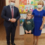 Rozdanie nagród w konkursie "Życzenia dla Świętego Mikołaja", 15.12.2021