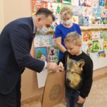 Rozdanie nagród w konkursie "Życzenia dla Świętego Mikołaja", 15.12.2021