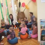 Wizyta dzieci ze Żłobka Miejskiego w Węgrowie, 27.04.2022 r.
