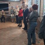 Otwarcie wystawy Andrzeja Markusza w MBP w Węgrowie, 7.12.2022 r.