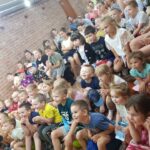 Przedstawienie "Zaczarowany świat słodyczy", MBP w Węgrowie, 3.07.2023 r.