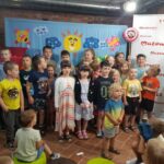 Przedstawienie "Zaczarowany świat słodyczy", MBP w Węgrowie, 3.07.2023 r.