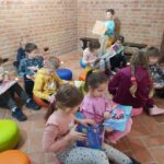 Wizyta przedszkolaków w MBP w Węgrowie, 21.02.2024 r.