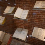 Wystawa "Historia książki w Węgrowie", MBP w Węgrowie